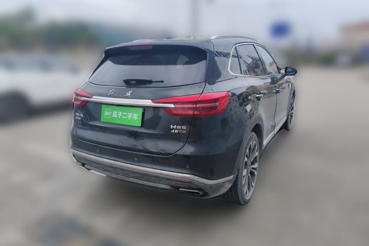 Used Hongqi HS5 2019 2.0T Smart Connect Flagship All-Wheel-Drive Version Rear Right 45 Deg