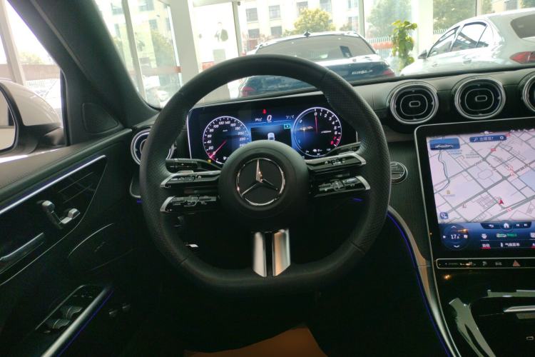 Used Mercedes-Benz C-Class New Energy 2023 C 350 eL Steering Wheel