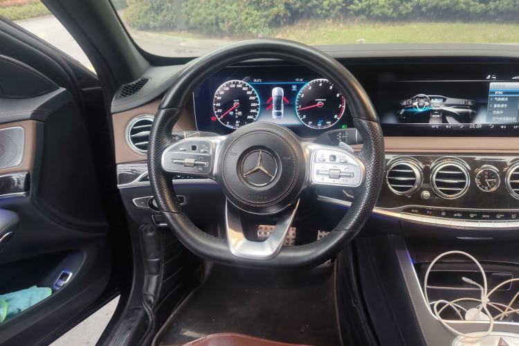 Used Mercedes-Benz S-Class 2018 S 450 L 4MATIC Excellence Special Edition Steering Wheel