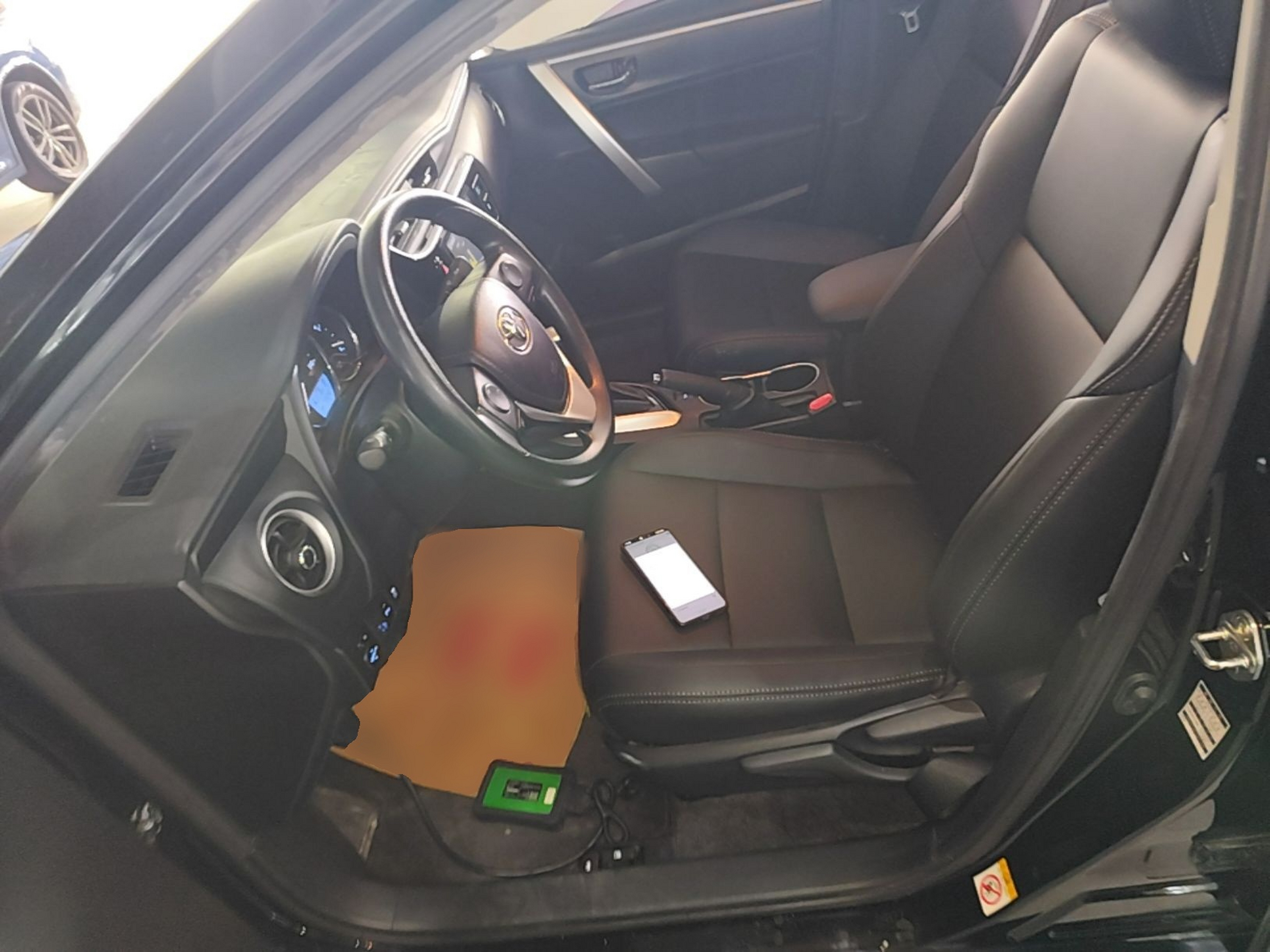 Avant de la voiture
