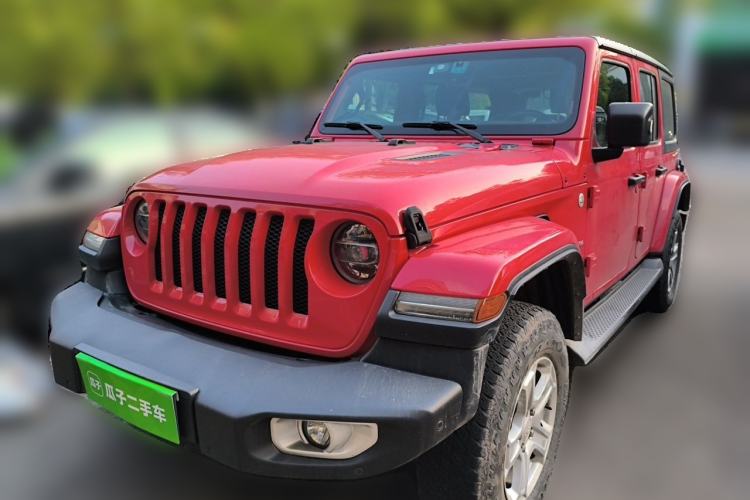 Used Jeep Wrangler 2019 2.0T Sahara Four-Door Version China VI Emission Standard