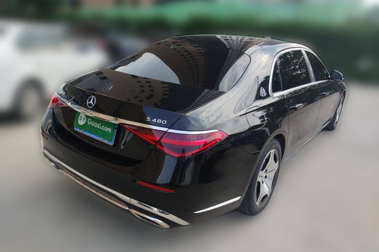 Used Mercedes-Benz Maybach S-Class 2022 S 480 4MATIC Intelligent Premium Special Edition Rear Right 45 Deg