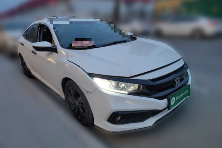 Used Honda Civic 2019 220TURBO CVT Dynamic Edition China V Emission Standard Front Right 45 Deg