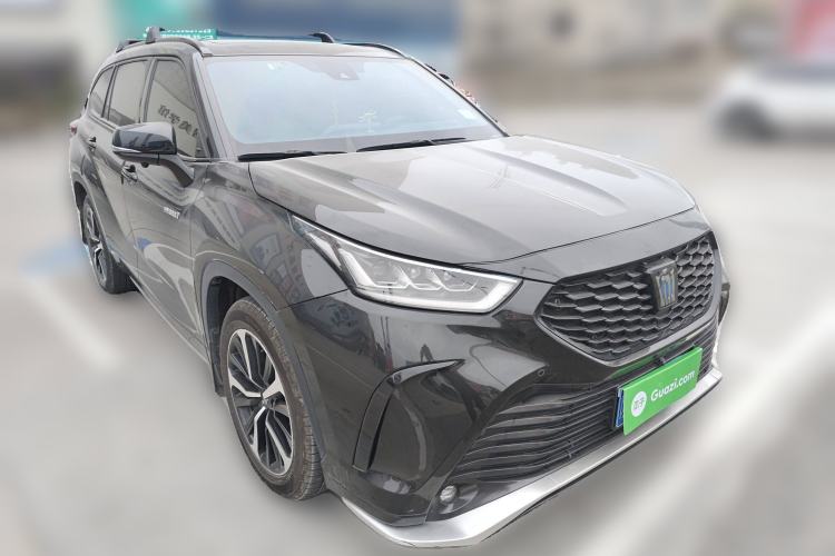 Used Toyota Crown Kluger 2021 2.5L HEV Four-Wheel Drive Luxury Edition Front Right 45 Deg