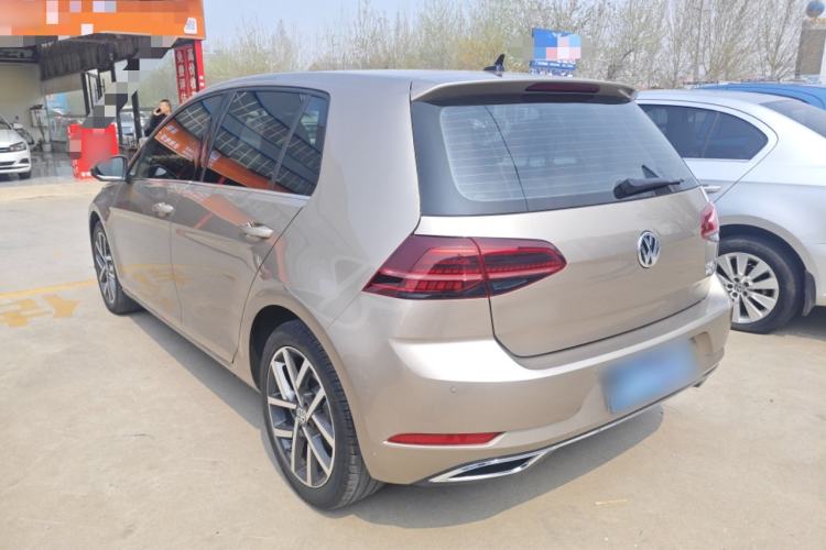 Used Volkswagen Golf 2020 Zhiai Edition 280TSI DSG Luxury Model Rear Left 45 Deg