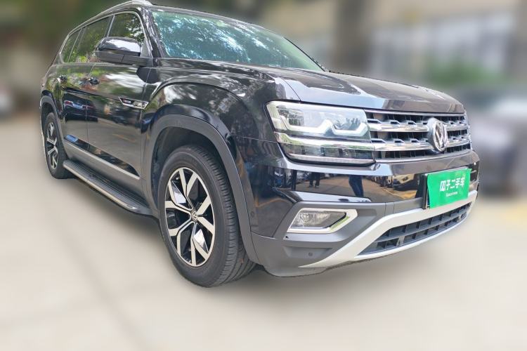 Used Volkswagen Teramont 2017 380TSI Four-Wheel Drive Luxury Edition Front Right 45 Deg