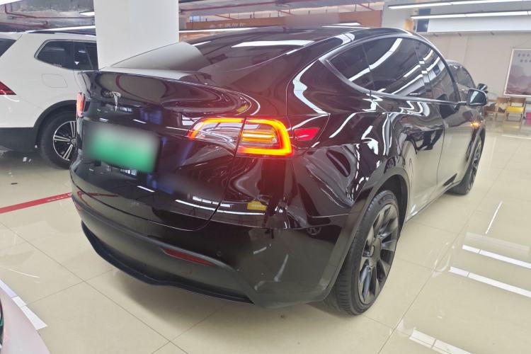 Used Tesla Model Y 2021 Standard Range Rear-Wheel Drive Version Rear Right 45 Deg