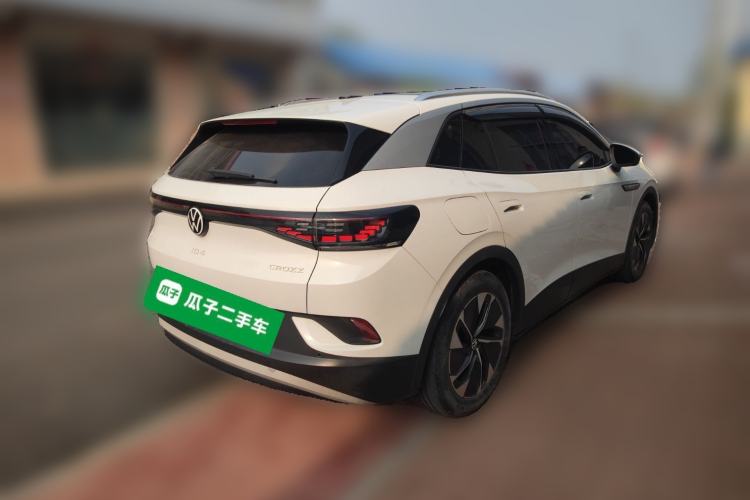 Used Volkswagen ID.4 CROZZ 2022 Standard Range PURE Edition Rear Right 45 Deg