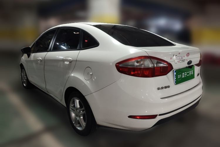 Used Ford Fiesta 2013 Sedan 1.5L Manual Fashion Edition Rear Left 45 Deg