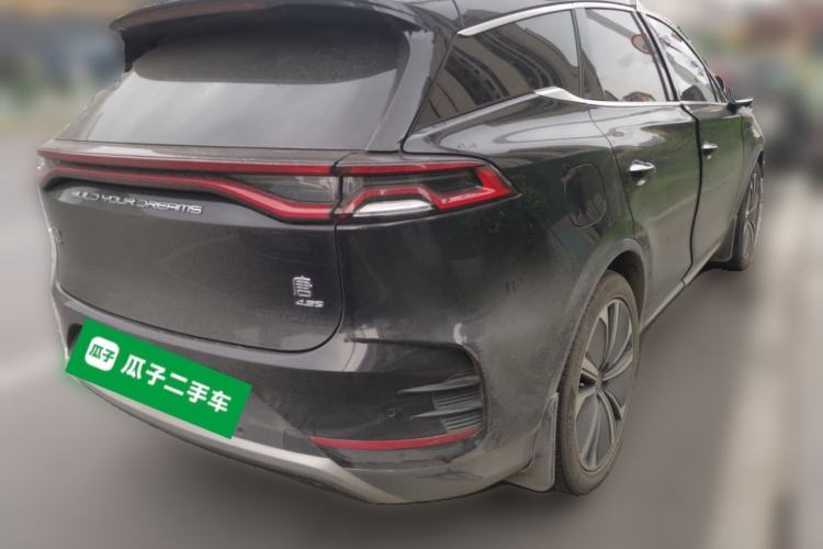 Used BYD Tang New Energy 2022 DM-p 215KM Four-Wheel Drive Flagship Model Rear Right 45 Deg