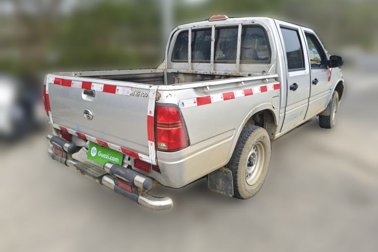 Used GAC Gonow Caiyun 100 2009 2.2T Laidong Diesel Economical Short Cargo Box Rear Right 45 Deg