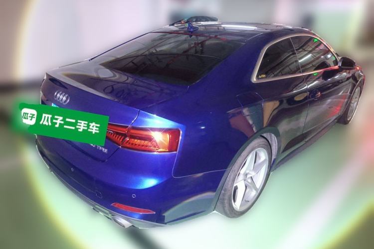 Used Audi A5 2017 Coupe 40 TFSI Fashion Model Rear Right 45 Deg