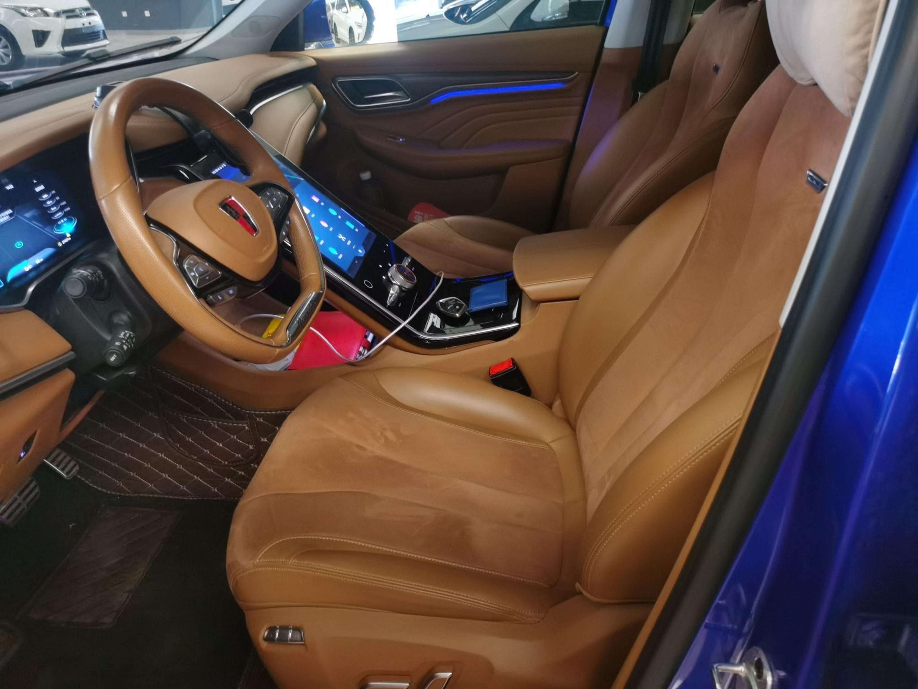 Avant de la voiture