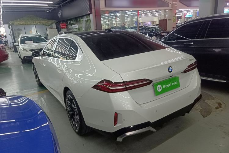 Used BMW 5 Series 2024 530Li Luxury Edition M Sport Package Rear Left 45 Deg