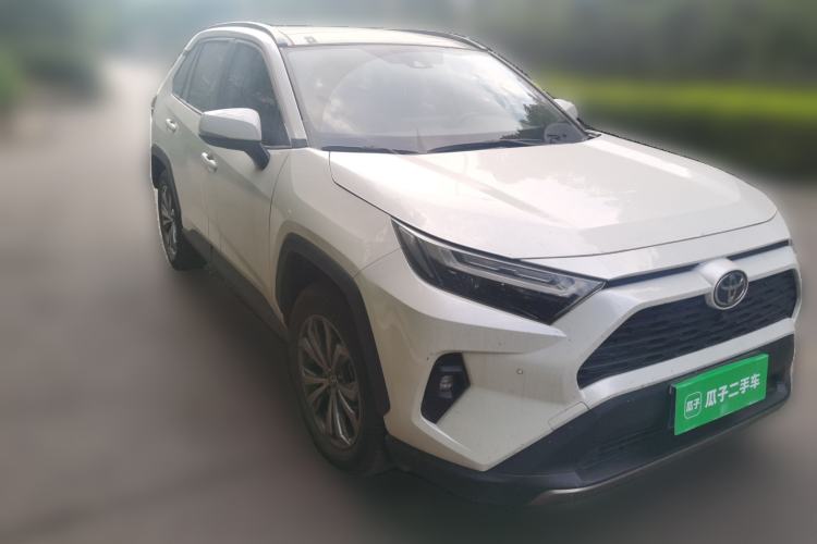 Used Toyota RAV4 2023 2.0L CVT Two-Wheel Drive 20th Anniversary Platinum Edition Front Right 45 Deg