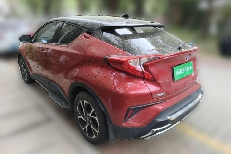 Used Toyota C-HR 2018 2.0L Leading with Sunroof China V Standard Rear Left 45 Deg