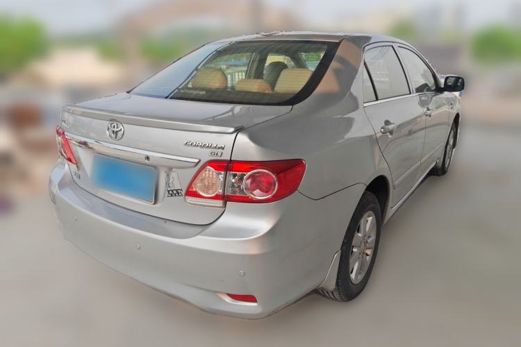 Used Toyota Corolla 2013 Special Edition 1.6L Automatic Cool GL Model Rear Right 45 Deg