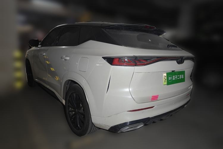 Used CHANGAN UNI-Z New Energy 2024 Blue Whale Smart Electric iDD 125km Leading Model Rear Left 45 Deg