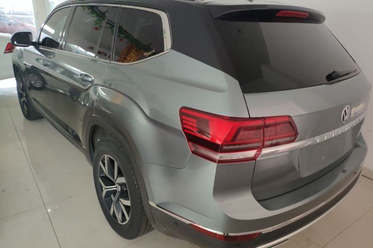 Used Volkswagen Teramont 2020 330TSI Two-Wheel-Drive Luxury Edition China VI Standard Rear Left 45 Deg