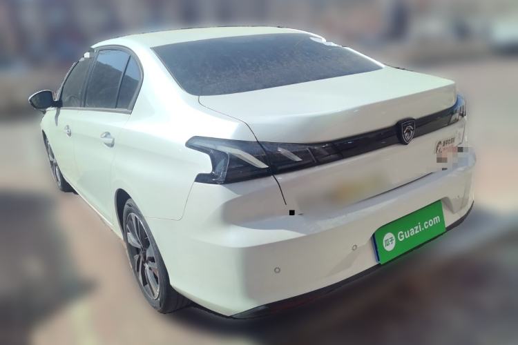 Used Peugeot 408 2022 1.6T Light-Chasing Edition Rear Left 45 Deg