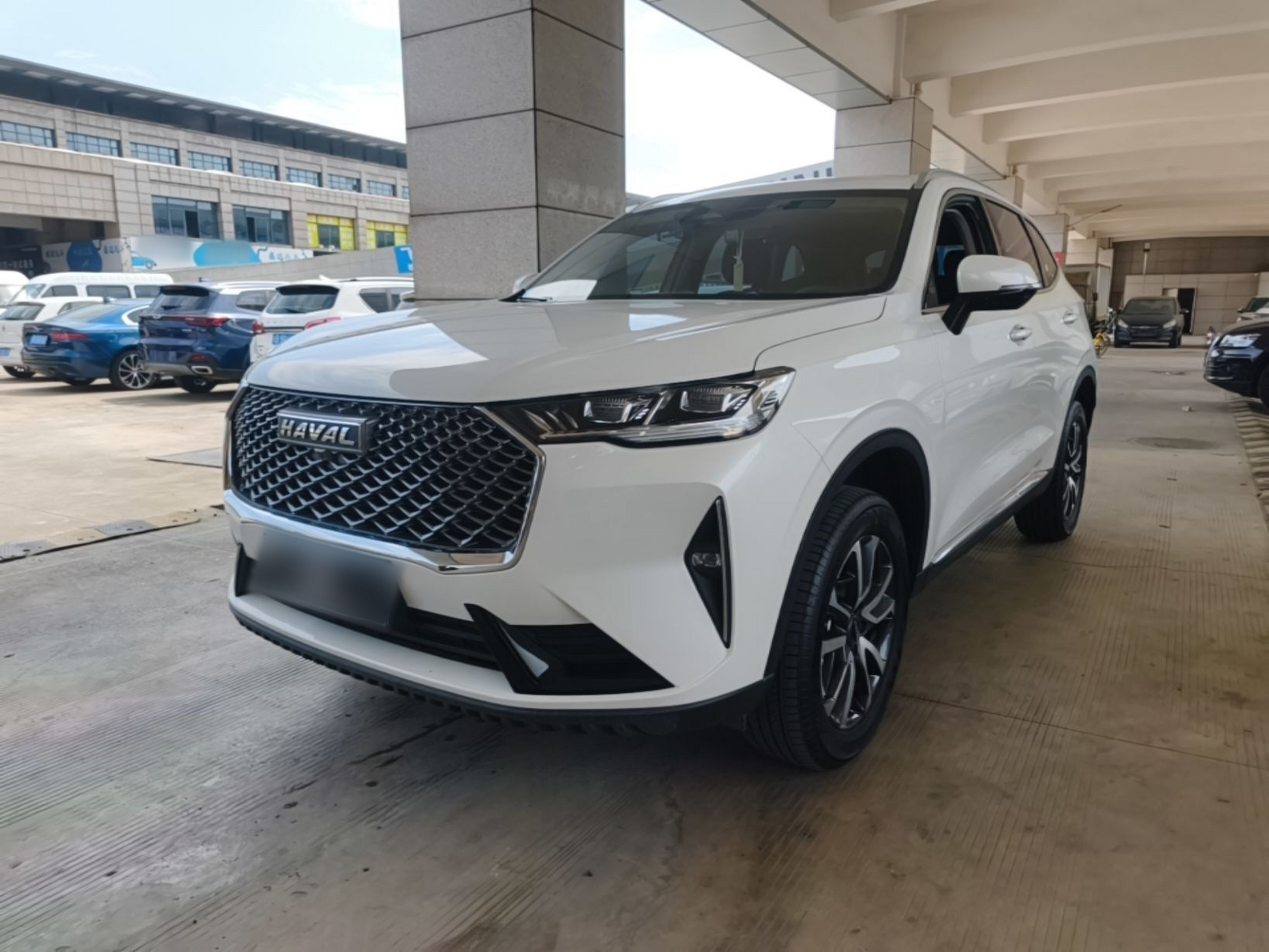 Under Front Bumper