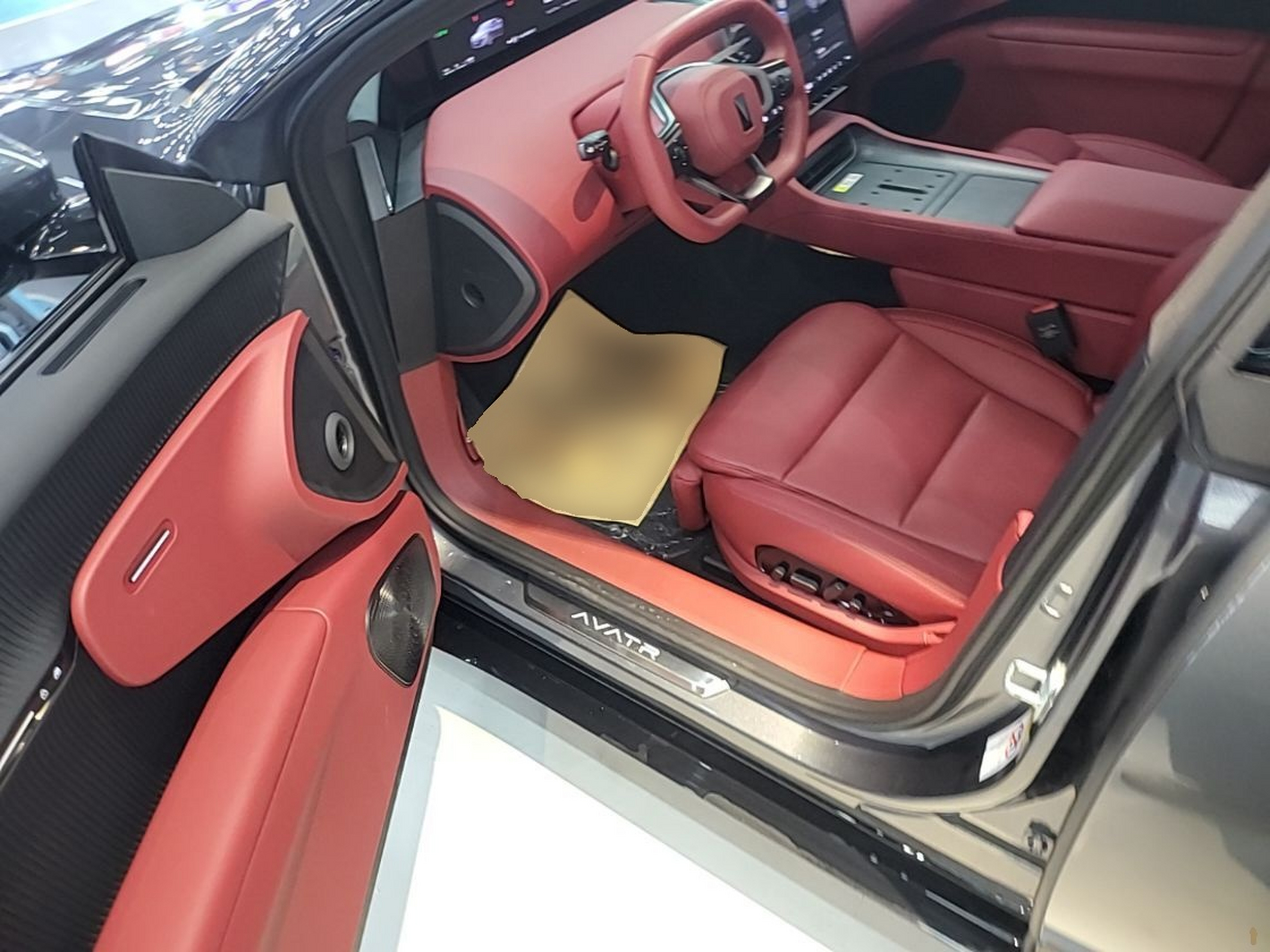 Avant de la voiture