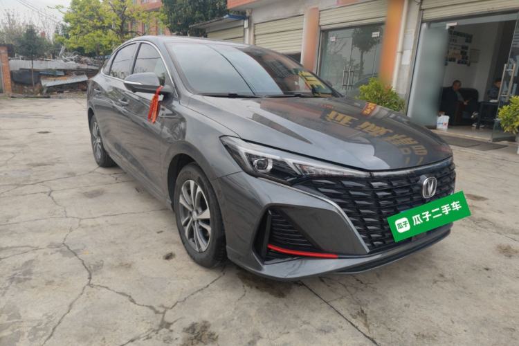 Used CHANGAN Eado 2023 Changan Edition PLUS Blue Whale NE 1.4T GDI DCT Prestige Version Front Right 45 Deg