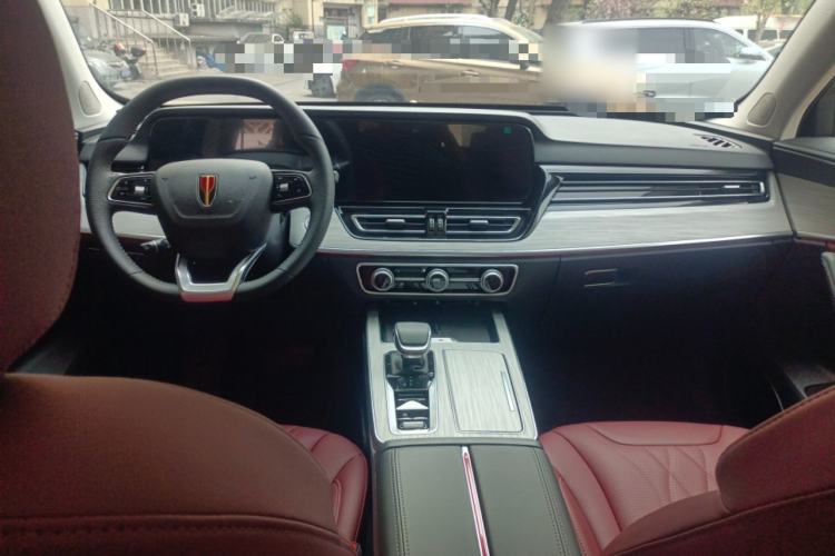 Used Hongqi HS5 2025 2.0T Two-Wheel Drive Flagship Pro Edition Center Console