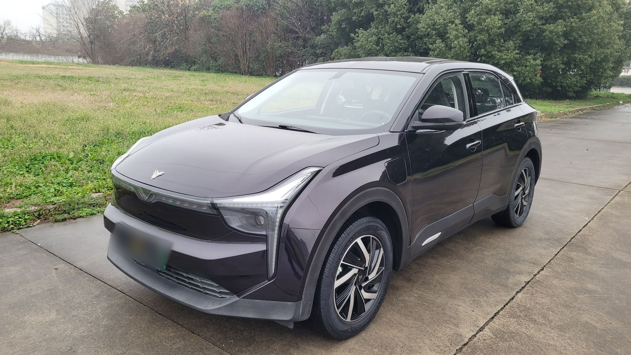 تحت مقدمة السيارة