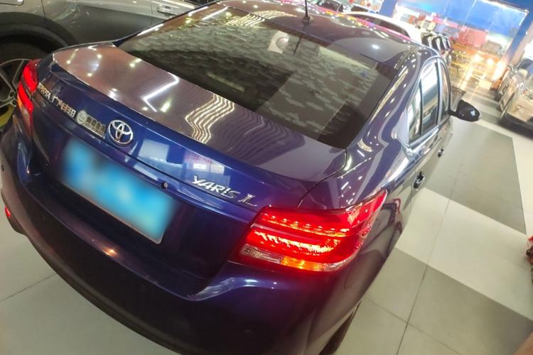 Used Toyota YARiS L Zhi Xiang 2019 1.5E CVT Dynamic Edition China VI compliant Rear Right 45 Deg