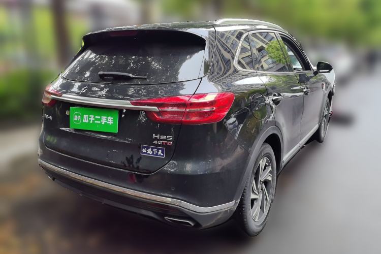 Used Hongqi HS5 2022 2.0T Smart Connect Flagship Edition Rear Right 45 Deg