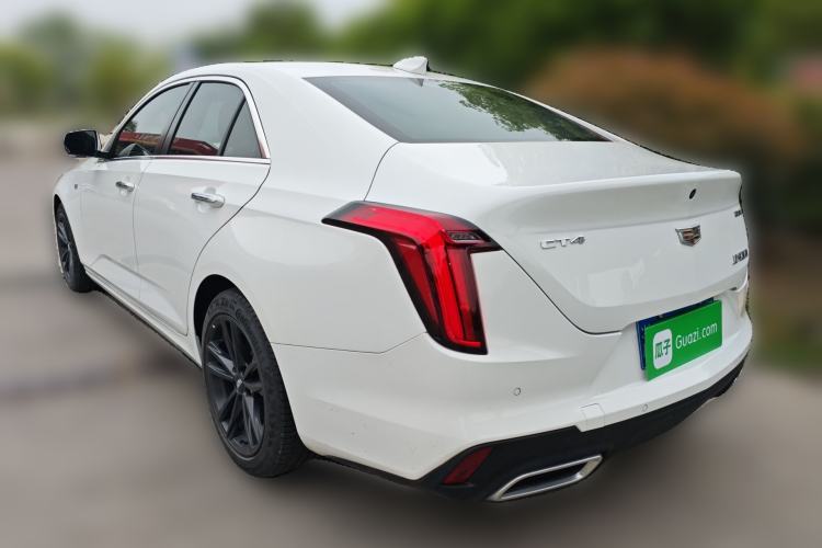 Used Cadillac CT4 2021 28T Luxury Model Rear Left 45 Deg