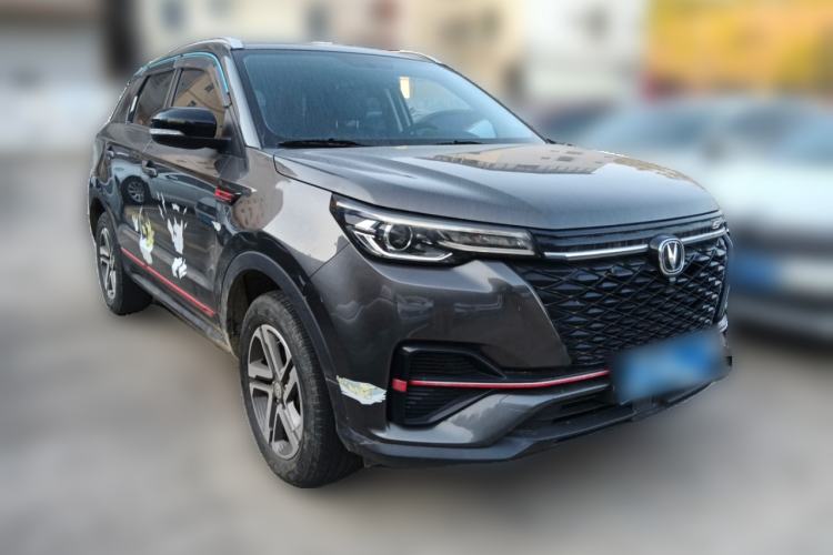 Used CHANGAN CS55PLUS 2021 Blue Whale Edition 1.5T Manual Luxury Model Front Right 45 Deg