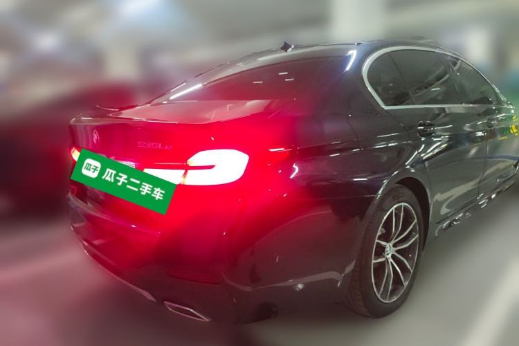 Used BMW 5 Series New Energy 2021 Restyled 535Le Pioneer Edition M Sport Package Rear Right 45 Deg