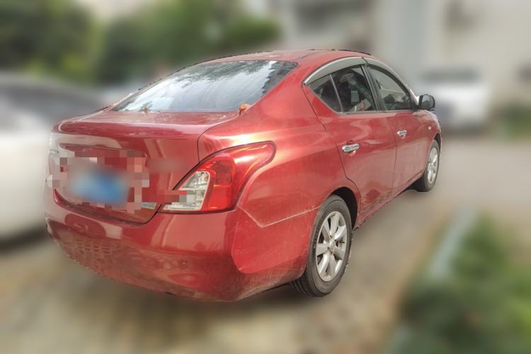 Used Nissan Sunny 2011 1.5XL CVT Luxury Edition Rear Right 45 Deg