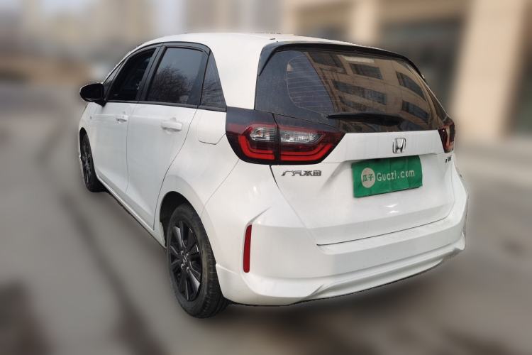 Used Honda Fit 2022 1.5L CVT Trendy Sunroof Edition Rear Left 45 Deg