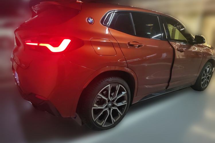 Used BMW X2 2022 sDrive25i Midnight Edition Rear Right 45 Deg