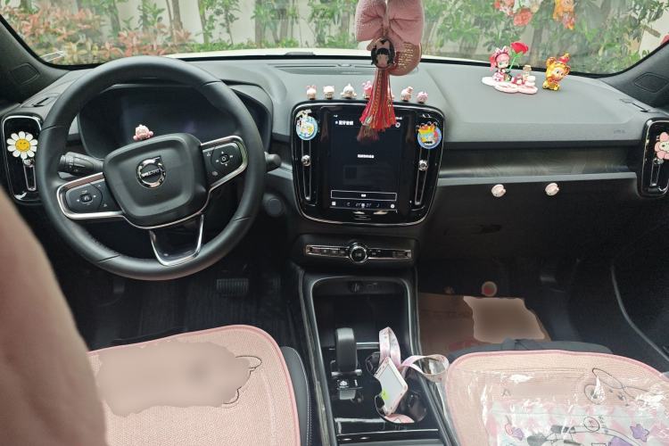 Used Volvo C40 2022 Long-Range PRO Version Center Console