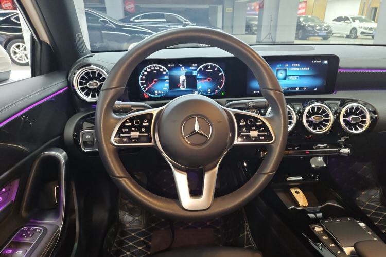 Used Mercedes-Benz A-Class 2022 Restyled A 200 L Sport Sedan Dynamic Version Steering Wheel