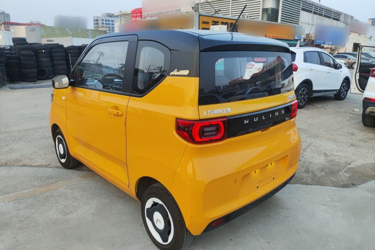 Used Wuling Hongguang MINIEV 2021 Macaron Premium Model – Lithium Iron Phosphate Rear Left 45 Deg