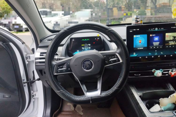 Used BYD Qin Pro New Energy 2018 DM 1.5TI Automatic Smart Connect Elite Model Steering Wheel
