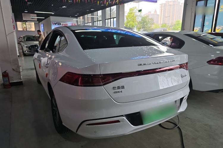 Used BYD Qin PLUS 2024 HONOR Edition DM-i 55KM Leading Model Rear Left 45 Deg