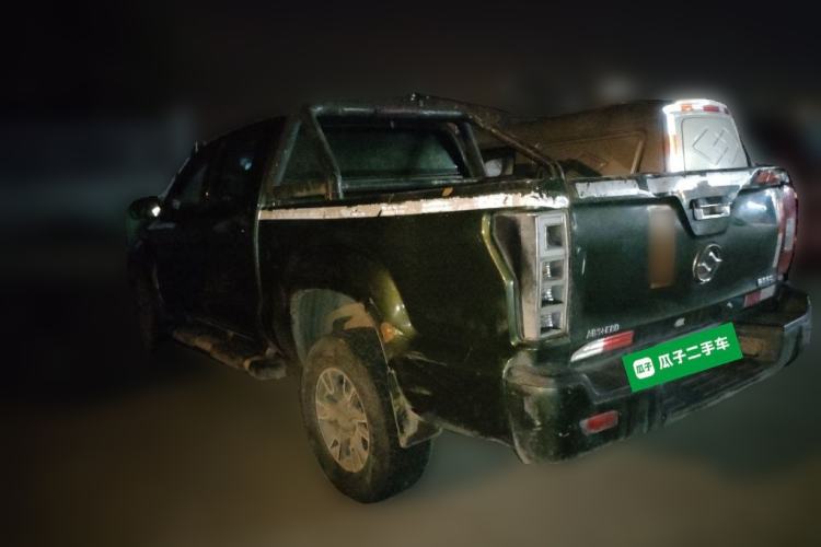 Used Huanghai Xianglong 2015 2.8T N1S Two-Wheel Drive Sport Edition JE493ZLQ4CB Rear Left 45 Deg