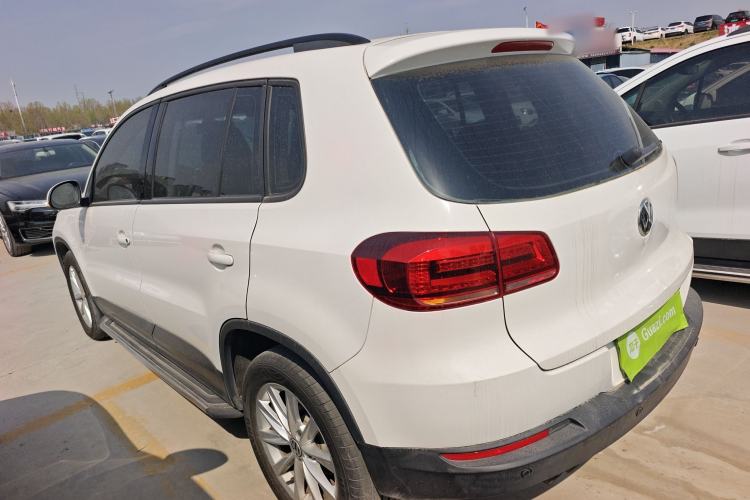 Used Volkswagen Tiguan 2015 1.8TSI Automatic Two-Wheel Drive Comfort Edition Rear Left 45 Deg