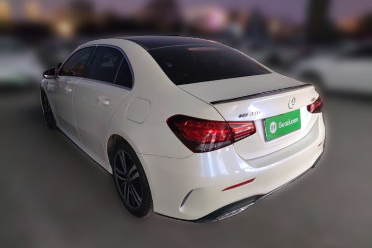 Used Mercedes-Benz A-Class 2019 Restyled A 180 L Sport Sedan Rear Left 45 Deg