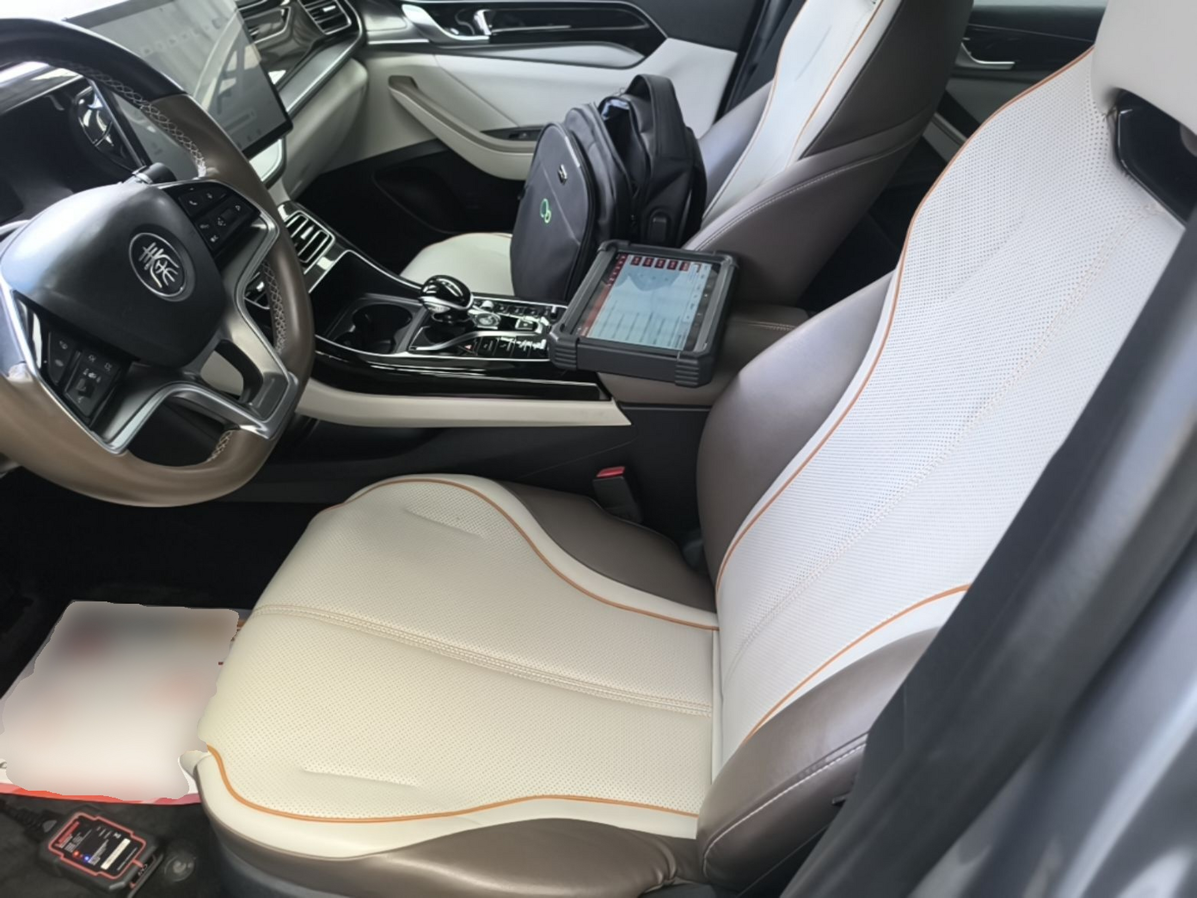 Avant de la voiture