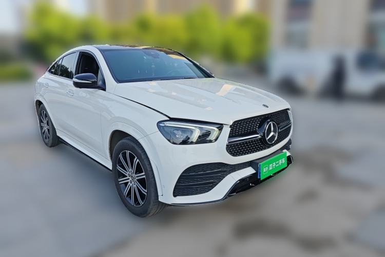 Used Mercedes-Benz GLE Coupe 2020 GLE 350 4MATIC Coupe SUV Luxury Model Front Right 45 Deg
