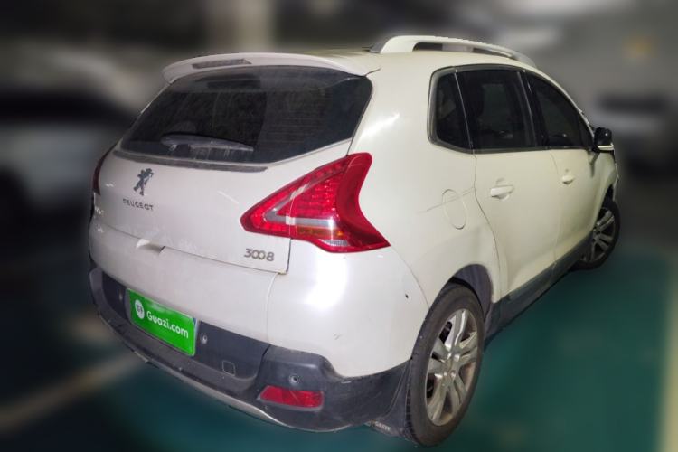 Used Peugeot 3008 2015 2.0L Automatic Trend Edition Rear Right 45 Deg