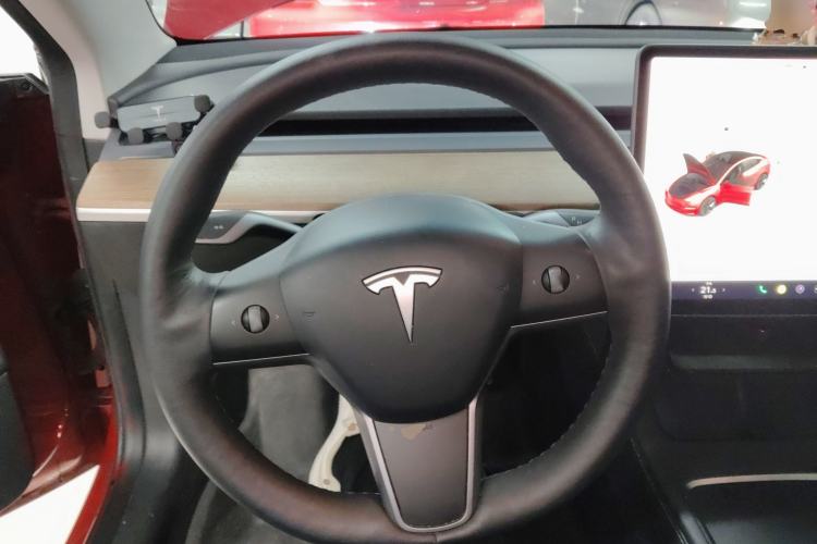 Used Tesla Model 3 2021 Revised Version Standard Range Rear-Wheel Drive Upgraded Edition 3D1 Steering Wheel