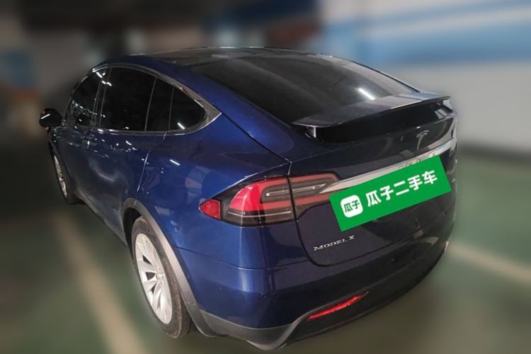 Used Tesla Model X 2016 X 75D Rear Left 45 Deg